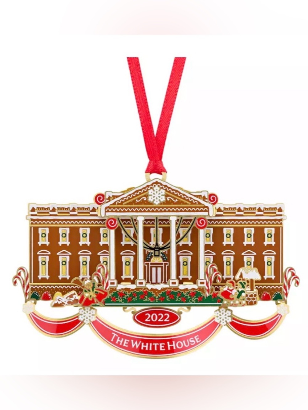 The White House Historical Association Official 2022 Christmas Ornament